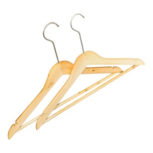 High Quality Custom Logo Wood Clothing <b>Hanger</b> Standard Size Fast Delivery for Fashion Shop and Wardrobe Wholesale From Vietnam - Product Image 6
