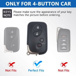 เคสหนังสำหรับกุญแจรถ LEXUS พร้อมพวงกุญแจและอุปกรณ์เสริมสำหรับเปลี่ยนกุญแจ - Product Image 5