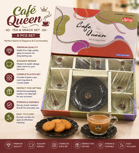 Luxury Black Gold 8-Piece Melamine Serving Set with Printing <b>Gift</b> Box Easy to Wash & Custom Logo for Celebrations and Gifting - Product Image 2