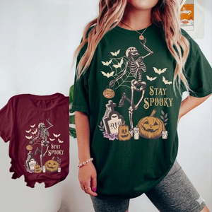 Camiseta Gráfica de Moda Urbana para Mujer, Camiseta Estampada Elegante, Suave y Cómoda, Top Informal de Manga Corta, Transpirable y de Secado Rápido - Product Image 1