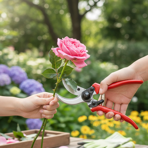 Sécateur professionnel robuste de 8 pouces pour le jardinage et l'aménagement paysager - Product Image 1