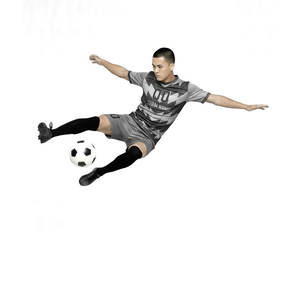 Nouvelle conception, haute qualité, ensemble uniforme de football 100 % polyester imprimé numériquement avec appliqué, col montant, logo avant et arrière, nom d'équipe personnalisé - Product Image 3