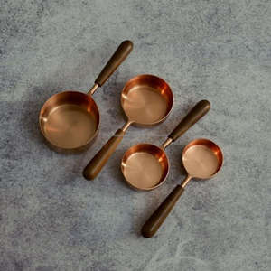 Hot Wholesaling Price Gold Finished Stainless Steel <b>Measuring</b> <b>Cups</b> Metal <b>Measuring</b> <b>Cups</b> 4 Custom Size for Kitchenware Accessory - Product Image 5