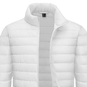 Chaqueta Acolchada para Hombre, Diseño de 4 Bolsillos, Resistente al Agua, Ligera, Ideal para Viajes de Invierno, Ciclismo y Camping, de Fábrica OEM - Product Image 2