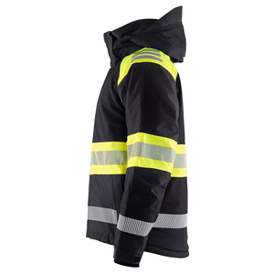 Custom Made Winter <b>Waterproof</b> Reflective Safety Working <b>Jacket</b> <b>Hi</b> <b>Vis</b> Construction Security Workwear Worker <b>Jackets</b> - Product Image 3