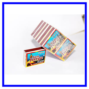 Wax Safety <b>Matches</b> Classic Matchbox Printing Size 40x33x12mm White Matchsticks for Smooth Ignition Home Kitchen Daily Use - Product Image 3