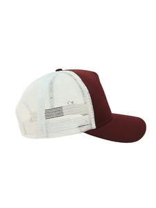 Gorra Trucker de Malla de Algodón de 5 Paneles con Logotipo Personalizado, Gorra de Béisbol Snapback en Blanco, Alta Calidad, Ajustable, Venta al por Mayor, Fabricante de Vietnam - Product Image 3