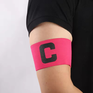 Brassard de Capitaine de Football 100% Laine 5x5cm pour Adultes Vente en Gros Personnalisé Imprimé Élastique Antidérapant Respirant Entraînement - Product Image 4