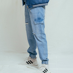 Jeans de Mezclilla Lavados Personalizados de Alta Calidad para Hombre, Corte Recto Informal, Estilo Clásico, Bordados, Hip Hop, Vintage - Product Image 4