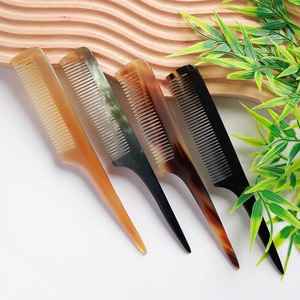 Peine Redondo de Terracota Hecho a Mano, Moderno y Duradero, para el Crecimiento del Cabello, Anticaspa, Biodegradable y Ecológico - Product Image 2