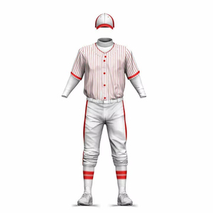 Nuevo Stock: Conjuntos de Uniformes de Béisbol para Hombre, Transpirables, de Secado Rápido, 100% Poliéster, Alta Calidad, Personalizables, Venta en Línea - Product Image 2