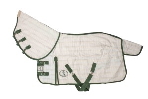 Manta de Verano para Caballo de Alta Calidad, Cómoda, Duradera y Ligera, con Capucha Desmontable, Impermeable, de Polialgodón, Forro de Nailon 210D, Sólida - Product Image 6