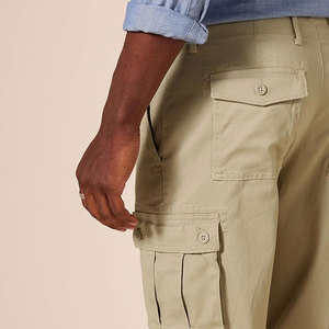 Men’s Straight-Fit Stretch <b>Cargo</b> <b>Pants</b> Durable Multi-Pocket <b>Work</b> and Casual <b>Pants</b> Flexible Comfort for Outdoor Activities - Product Image 5