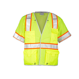 Vêtements de travail d'hiver haute visibilité, gilet de sécurité réfléchissant respirant, imperméable, avec logo personnalisé, vêtements de sécurité industrielle - Product Image 6