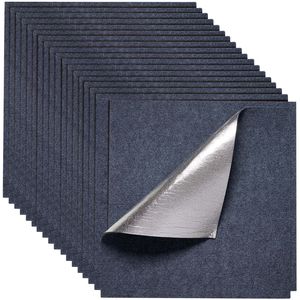 Piastrelle per Moquette 24x24 Pollici, Confezione da 15, Autoadesive, Tappeto Quadrato Commerciale, Morbido e Imbottito, Senza Giunture, a Pelo Riccio - Product Image 1