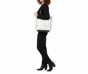 Bolso Tote de Lujo en Cuero Genuino con Pelo, Bolso de Hombro de Gran Capacidad para Mujer con Cierre de Cremallera, Hecho a Mano y Personalizable LTB-0482 - Product Image 5
