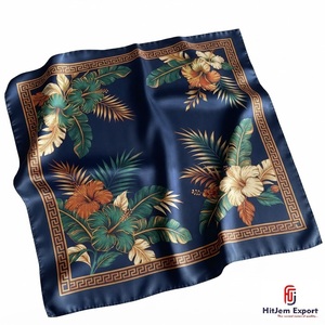 Premium Soft Lightweight Square Scarf Custom Digital <b>Printed</b> OEM ODM Manufacturer Malta Custom Fabric Products Bulk Supply Low - Product Image 4
