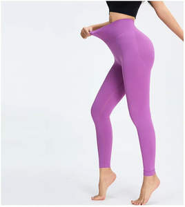 Leggings de Yoga de Cintura Alta, Leggings Deportivos Personalizados sin Costuras para Mujer, Leggings Push-Up para Fitness, Gimnasio, Deporte y Running - Product Image 4