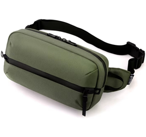 Sac bandoulière et banane unisexe – Design décontracté pour le voyage, sangle réglable, nylon imperméable avec fermeture éclair - Product Image 6