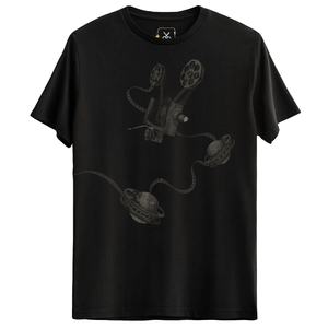 T-shirt à col rond 100% coton à manches courtes personnalisé imprimé T-shirt tricoté anti-boulochage pré-lavé pré-rétrécissement T-shirt décontracté pour hommes - Product Image 5