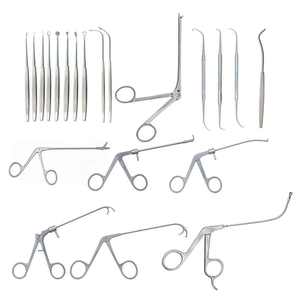Prime Quality Stainless Steel Fess Instruments Set for Endoscopic Sinus Surgery & ENT Procedures Re-Usable By Dentavex - Product Image 3