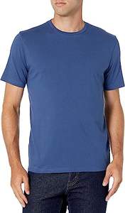 Camiseta Deportiva Informal, Transpirable, Básica, de Manga Regular, Diseño Sólido, de Alta Calidad, Cuello en V, Material de Algodón para Hombre - Product Image 6