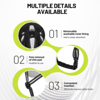 Casque de vélo HONORTOUR avec lumières LED, faible MOQ, design personnalisé, pour adultes, route et VTT
