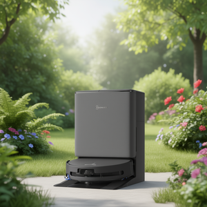 Robot Vacuum and <b>Mop</b> with 30000Pa Suction Self-Cleaning AI Obstacle Avoidance - Product Image 3