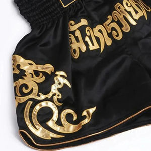 Pantalones Cortos de MMA de Alta Calidad, Nueva Tendencia, Unisex, Precio al por Mayor, Spandex/Poliéster 220g, Secado Rápido, Transpirables, con Logotipo Personalizado - Product Image 6