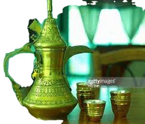 Stainless Steel Dallah Flask <b>Arabic</b> Rabic Brass Metal Turkish Dallah Coffee Pot - Product Image 1