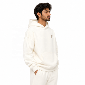 Fournisseur d'exportation de vêtements : Sweats à capuche en molleton de coton, grammage lourd, coupe décontractée, style pull-over, et ensembles de survêtement (sweat à capuche et pantalon de jogging) - Product Image 2