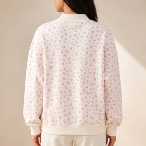 Sudadera con Capucha para Mujer, Talla Grande, Cuello Redondo, 100% Algodón, Forro Polar Ecológico, Resistente al Viento, Anti-Pilling, Transpirable, de Secado Rápido, para Invierno y Otoño - Product Image 4