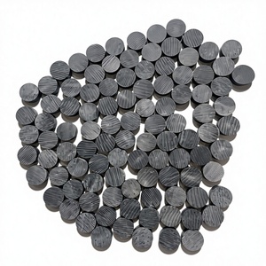 Boutons personnalisables écologiques en corne de buffle, perles vierges à motif carré pour la décoration de vestes en jean, vente en gros OEM - Product Image 1