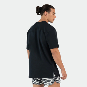 T-shirt 100% coton pour homme, coupe ample, imprimé, design personnalisé, t-shirt homme de haute qualité, t-shirts homme épais, col rond - Product Image 3