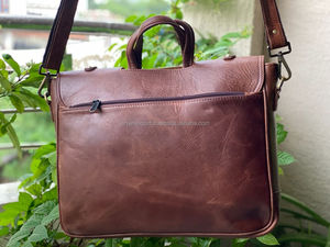 <b>Real</b> <b>Leather</b> Messenger <b>Bag</b> 15 Inch Laptop <b>Bag</b> <b>Leather</b> Stylish Office Use Comfort Messenger <b>Bag</b> - Product Image 4