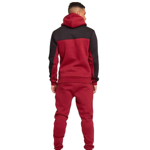 Sudadera con Capucha Personalizada para Hombre, Color Negro y Marrón, Mezcla de Algodón Premium, Ropa Deportiva para Gimnasio, Fitness y Entrenamiento - Product Image 3