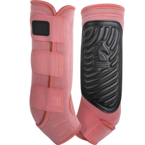 Meilleures ventes : Bottes de protection en néoprène pour chevaux, bandages d'exercice avec fermetures à bande, en vente - Product Image 5