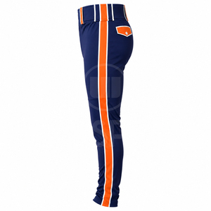 Pantalon d'entraînement de baseball personnalisé pour équipe, imprimé, respirant, séchage rapide, écologique, durable, vêtements de performance pour le baseball, fabrication en usine - Product Image 5