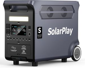 Estación de Energía Portátil de Alta Capacidad 3600W, Batería LiFePO4 de 3840Wh, Banco de Energía Grande para Exteriores - Product Image 1