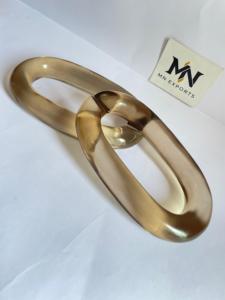 Designer Epoxy Resin <b>Wall</b> <b>Decorative</b> Chain Sculpture For Stylish Modern Resin <b>Decorative</b> <b>Wall</b> Link Chain Handmade - Product Image 4