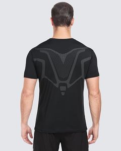 Camiseta de Manga Corta para Hombre, Corte Ajustado, Algodón Jersey, Lavado Ácido, Estampado, Estilo Deportivo, Elástica, 220g, Personalizable - Product Image 3