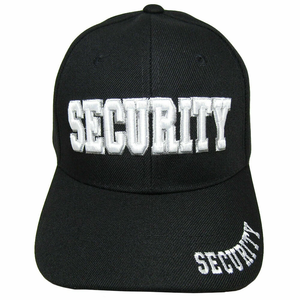 หมวกเบสบอลปักตัวอักษรสีขาว 3 มิติ รุ่น Security (RAM) - Product Image 2