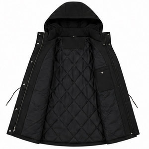 Chaqueta Parka Impermeable Personalizada para Mujer con Capucha de Piel Sintética, Abrigo de Invierno Cortavientos para Senderismo, Viajes y Camping - Product Image 6