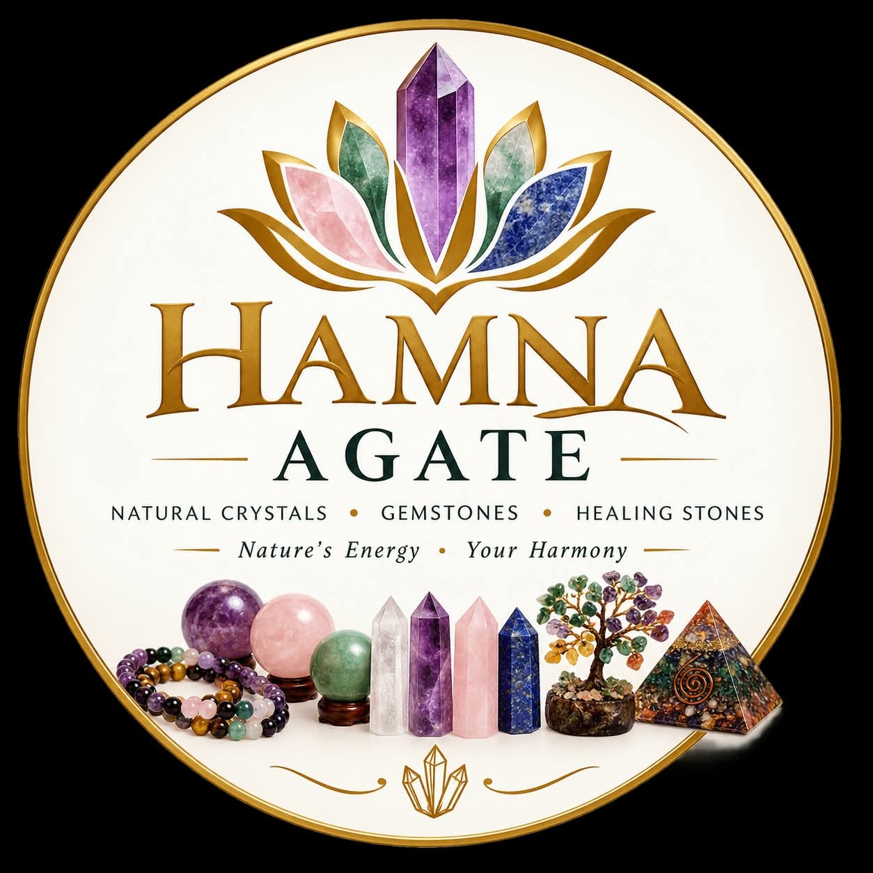 Hamna Agate logo