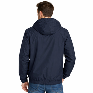 Solid <b>Lightweight</b> Top Quality Nylon Windbreaker <b>jacket</b> for <b>men</b> Waterproof Outdoor <b>Rain</b> <b>Jacket</b> Custom Logo Outerwear Wholesale - Product Image 2