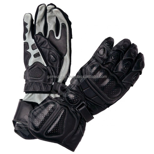 ถุงมือขี่รถจักรยานยนต์สำหรับผู้ชาย,ถุงมือหนังแบบเต็มนิ้วสัมผัสหน้าจอสำหรับฤดูร้อนถุงมือแข่งรถมอเตอร์ครอสถุงมือกีฬากลางแจ้ง - Product Image 4