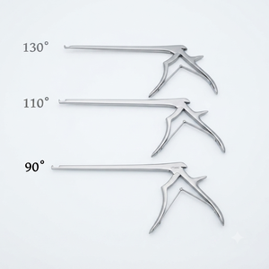 เครื่องมือผ่าตัดกระดูกสันหลัง Kerrison Rongeur ขนาด 200 มม. ความกว้าง 1 มม. ถึง 5 มม. มุม 90 องศา ทำจากสแตนเลสสตีล ใช้งานด้วยมือ - Product Image 4