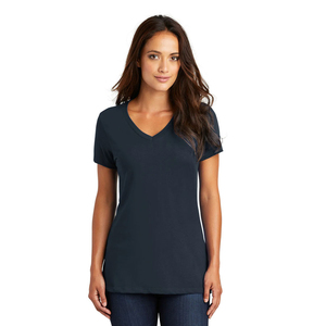 Women Casual Customized Colors Short <b>Box</b> V Neck T-Shirt Breathable Quick Dry Eco-Friendly Custom Logo Wholesale Price Premium - Product Image 5