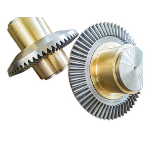 Engrenage conique droit de précision |   Transmission par arbre croisé à 90 degrés |   OEM personnalisé - Product Image 1