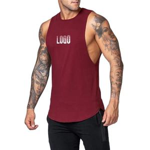 Camiseta Deportiva sin Mangas al por Mayor, de Alta Calidad, Secado Rápido, Color Negro, para Fitness, Running, Personalizable, para Hombre, Chaleco de Gimnasio para Hombre - Product Image 4